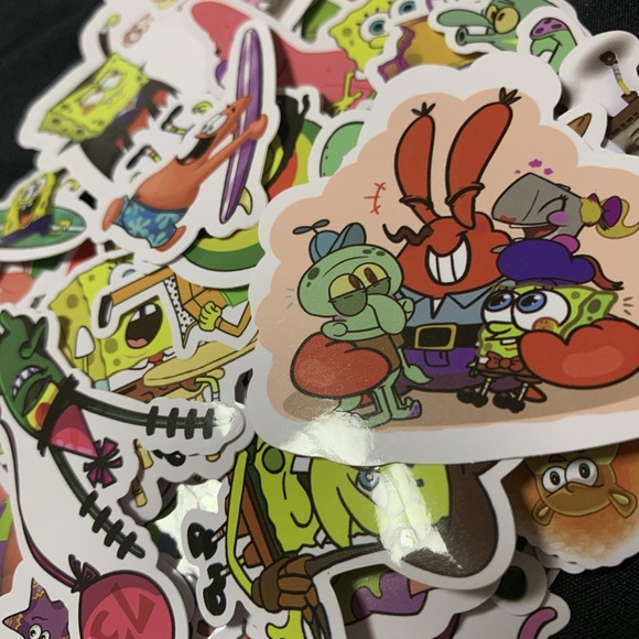 Spongebob Sticker (set of 18 pcs) - Picture 3 of 3